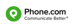 Phone.com VoIP logo