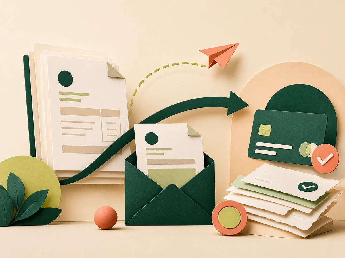 Editorial illustration for Invoicing Software