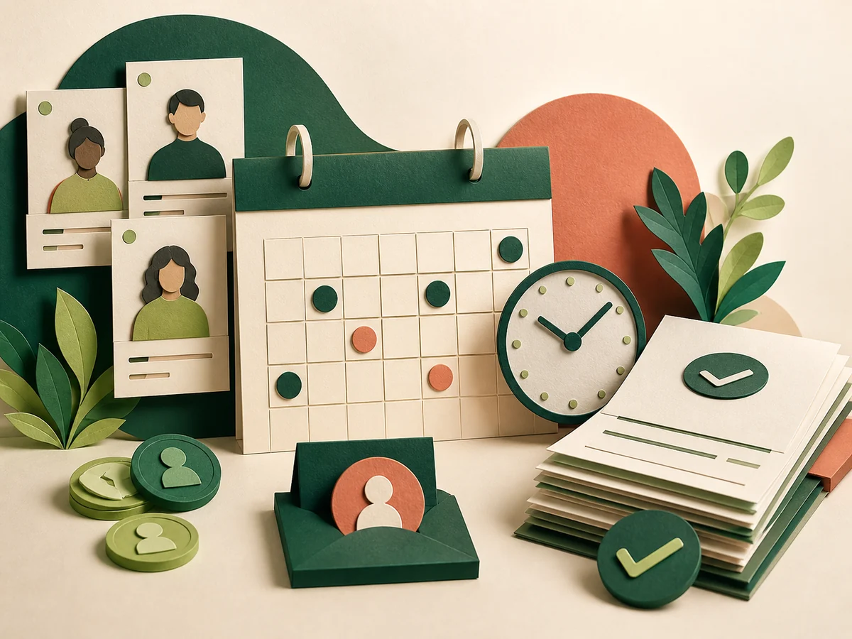 Editorial illustration for Payroll Services